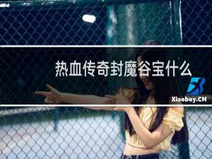 热血传奇封魔谷宝什么
