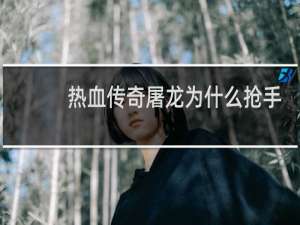 热血传奇屠龙为什么抢手