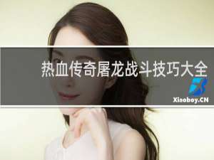 热血传奇屠龙战斗技巧大全