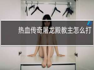 热血传奇屠龙殿教主怎么打