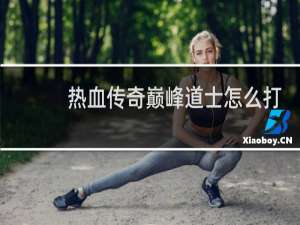 热血传奇巅峰道士怎么打