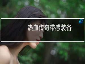 热血传奇带感装备