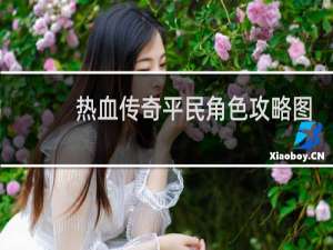 热血传奇平民角色攻略图