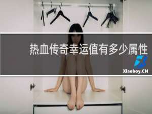 热血传奇幸运值有多少属性