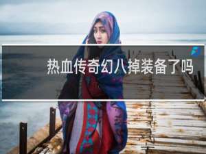 热血传奇幻八掉装备了吗