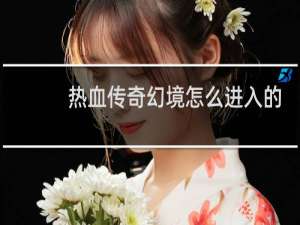 热血传奇幻境怎么进入的