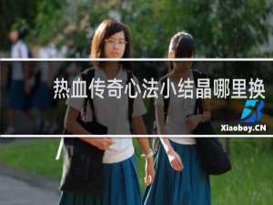 热血传奇心法小结晶哪里换