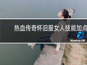 热血传奇怀旧服女人技能加点