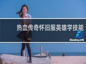 热血传奇怀旧服英雄学技能