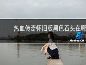 热血传奇怀旧版黑色石头在哪
