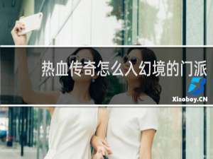 热血传奇怎么入幻境的门派