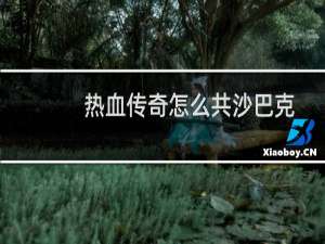 热血传奇怎么共沙巴克