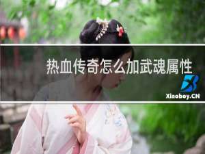热血传奇怎么加武魂属性