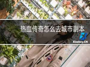 热血传奇怎么去城市副本