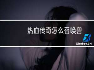 热血传奇怎么召唤兽