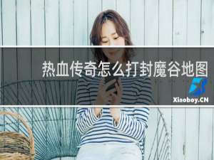 热血传奇怎么打封魔谷地图