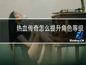 热血传奇怎么提升角色等级