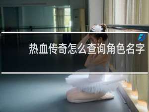 热血传奇怎么查询角色名字