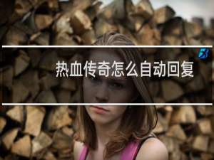 热血传奇怎么自动回复