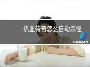 热血传奇怎么自动杀怪
