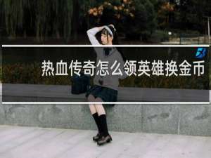 热血传奇怎么领英雄换金币