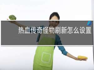 热血传奇怪物刷新怎么设置