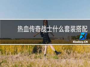 热血传奇战士什么套装搭配