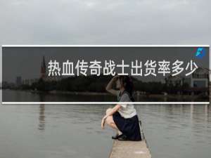 热血传奇战士出货率多少