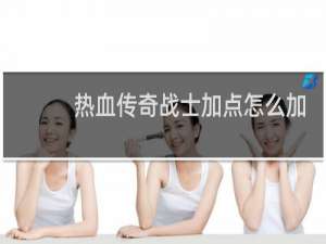 热血传奇战士加点怎么加