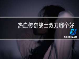 热血传奇战士双刀哪个好
