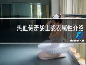 热血传奇战士战衣属性介绍