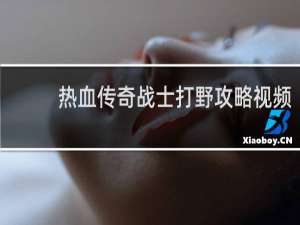 热血传奇战士打野攻略视频