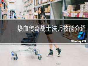 热血传奇战士法师技能介绍