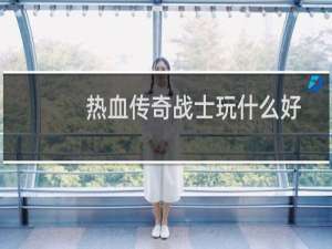 热血传奇战士玩什么好