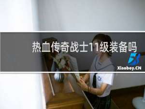 热血传奇战士11级装备吗
