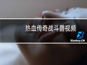 热血传奇战斗兽视频
