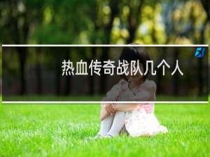 热血传奇战队几个人