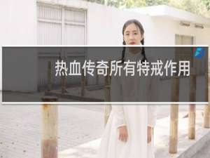 热血传奇所有特戒作用