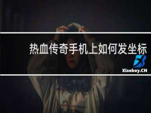 热血传奇手机上如何发坐标