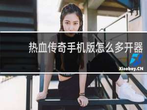 熱血傳奇手機版怎么多開器