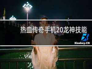 热血传奇手机 龙神技能