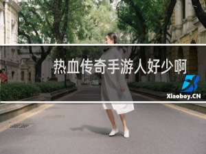 热血传奇手游人好少啊