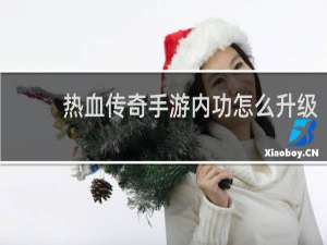 热血传奇手游内功怎么升级