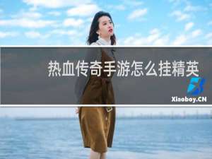 热血传奇手游怎么挂精英