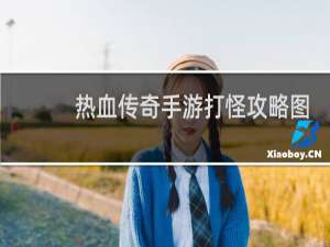 热血传奇手游打怪攻略图