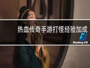 热血传奇手游打怪经验加成