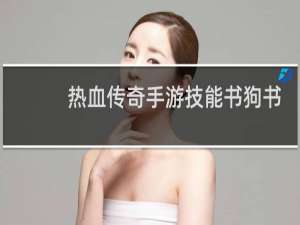 热血传奇手游技能书狗书