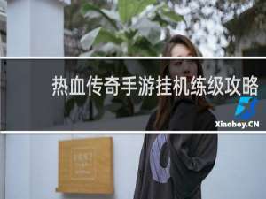 热血传奇手游挂机练级攻略