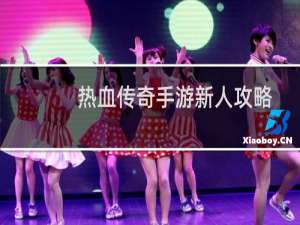 热血传奇手游新人攻略