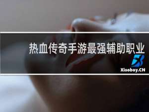 热血传奇手游最强辅助职业